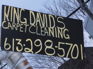 King David's Carpet Cleaning Copyright Donna James