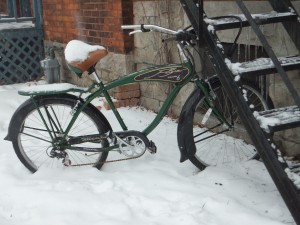 Parked under my beloved window