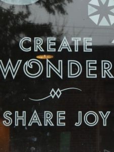 Create Wonder and...