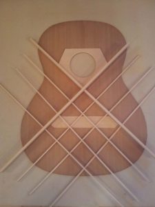 The top bracing system for a Lattice type system.  Sergei de Jonge's design.